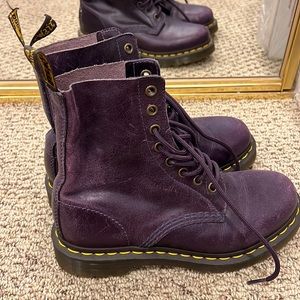 Plum/Purple Dr. Martens Pascal Boots